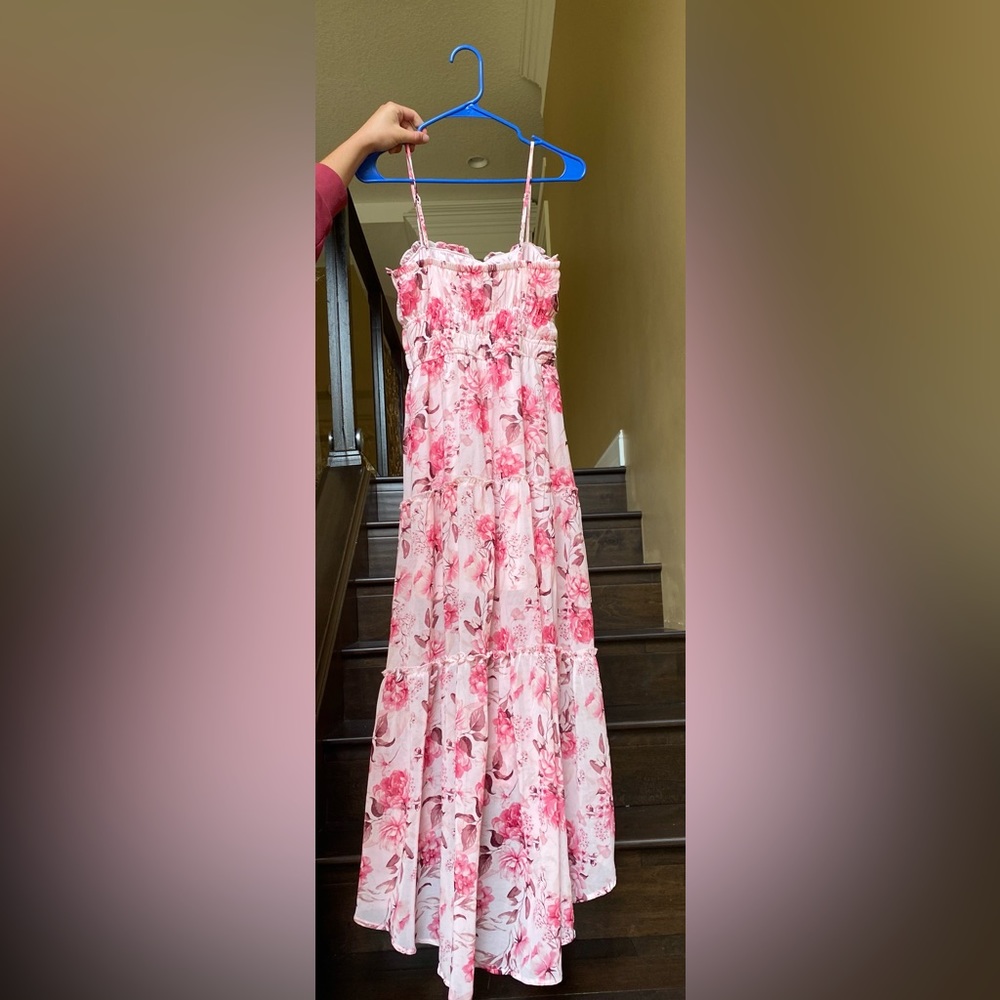 floral flowy dress